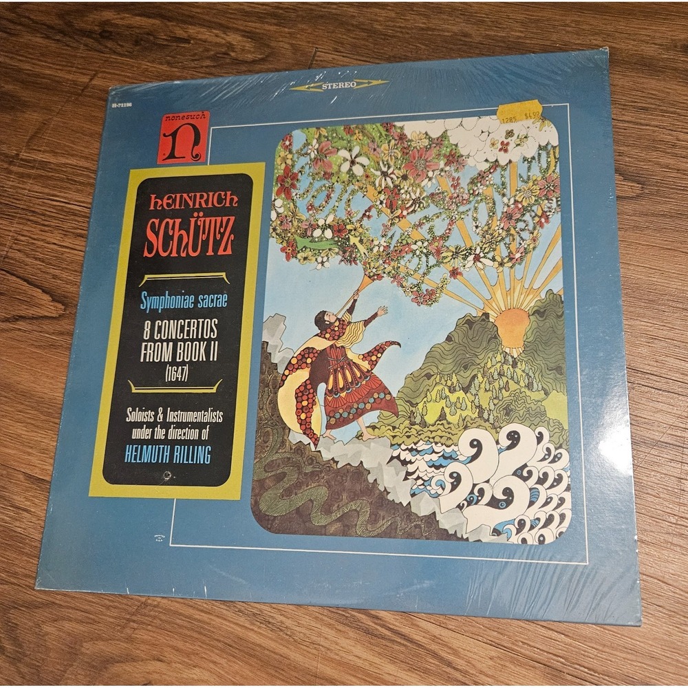 Heinrich Schutz – Symphoniae Sacrae (8 Concertos From Book II) 1968 Sealed NOS